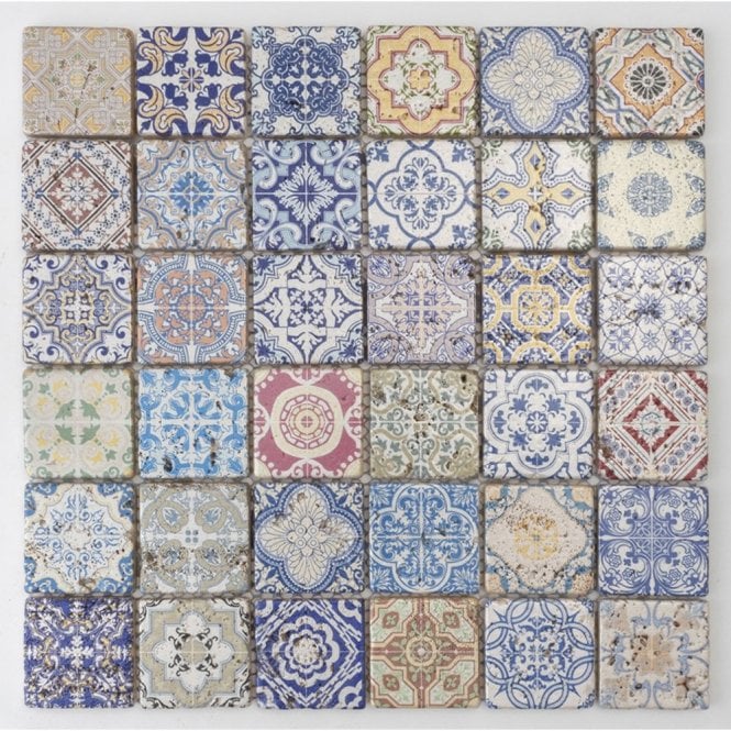 Dream Joy (4.8cm x 4.8cm) 30cm x 30cm Mosaic Tile