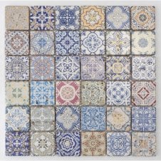 Dream Joy (4.8cm x 4.8cm) 30cm x 30cm Mosaic Tile