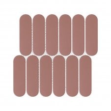 Elongate Grapefruit Pink Matt 29cm x 27.6cm (4.3cm x14.8cm) Mosaic Tile