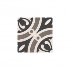 Vintage Circles 20cm x 20cm Wall & Floor Tile