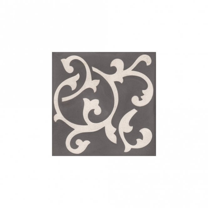 Encaustic Vintage Legend Dark 20cm x 20cm Wall & Floor Tile