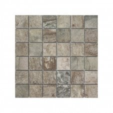 Enmallado Aymara Tierra 30cm x 30cm (5cm x 5cm) Mosaic Tile