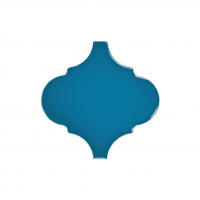 Alhambra Electric Blue Gloss 12cm x 12cm Wall Tile