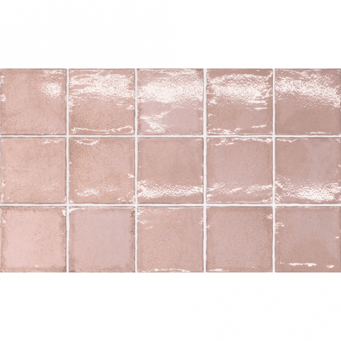 Equipe Altea Dusty Pink 10cm x 10cm Wall Tile