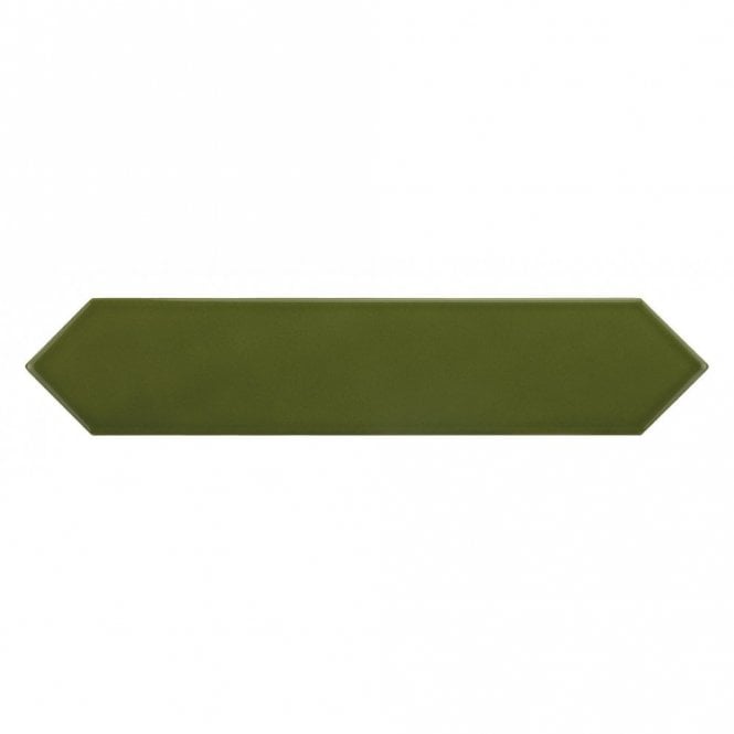 Equipe Arrow Green Kelp 5cm x 25cm Wall Tile