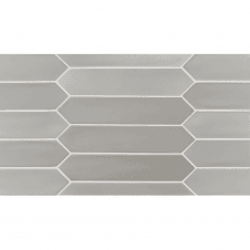 Arrow Lanse Grey 5cm x 25cm Wall Tile