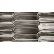 Arrow Lanse Silver 5cm x 25cm Wall Tile