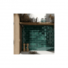 Artesano Moss Green 6.5cm x 20cm Wall Tile