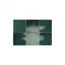 Artisan Moss Green 13.2cm x 13.2cm Wall Tile