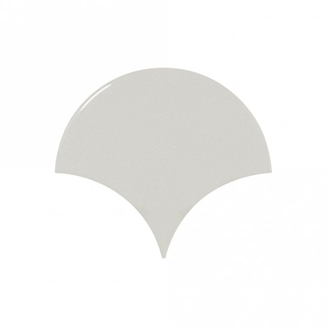 Equipe Fan Mint Gloss 10.6cm x 12cm Wall Tile