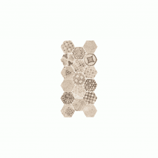 Hexatile Cement Garden Sand 17.5cm x 20cm Wall & Floor Tile