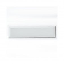 Metro Brick Bevelled Gloss White 7.5cm x 30cm Wall Tile
