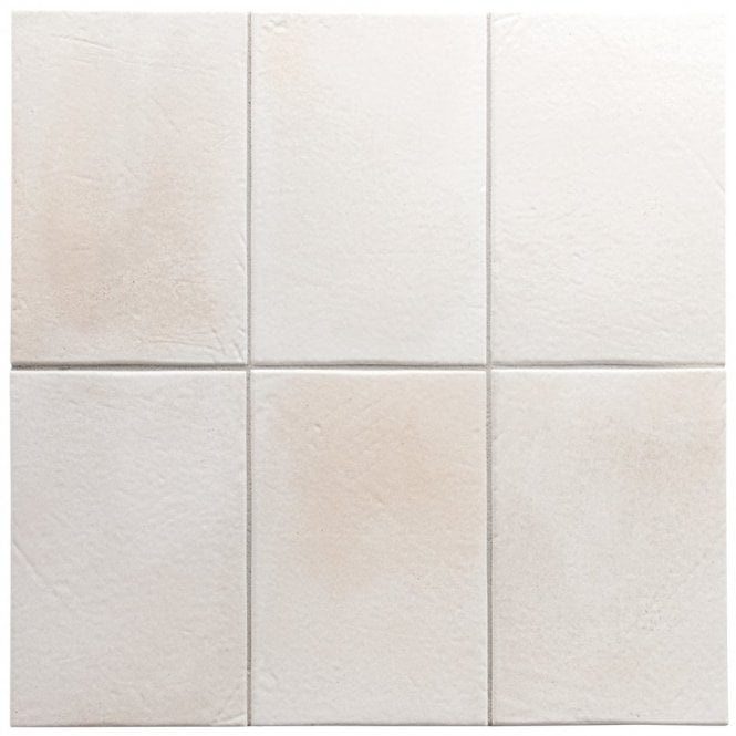 Equipe Miyako Chalk White 10cm x 15cm Wall and Floor Tile