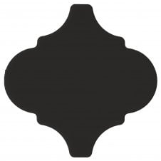 Persian Black Gloss 12cm x 12cm Wall Tile