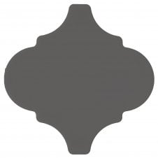 Persian Dark Grey Gloss 12cm x 12cm Wall Tile