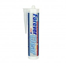 Everbuild Forever Clear Anti Mould Silicone Sealant 295ml
