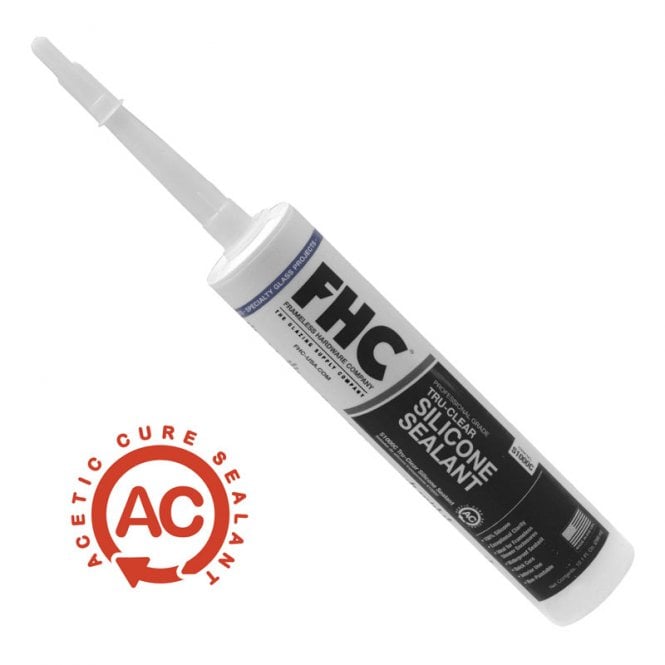 FHC Clear Sanitary S1000C Series Silicone Sealant