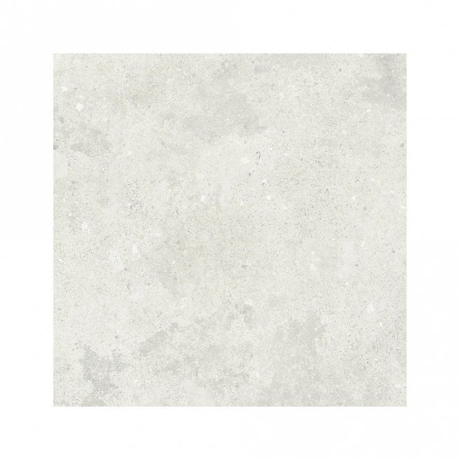 Florys White Matt 59.8cm x 59.8cm Wall and Floor Tile