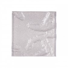 Gia Pearl Sparkle 9.8cm x 9.8cm Glass Tile