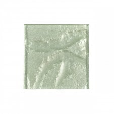 Gia Sage Sparkle 9.8cm x 9.8cm Glass Tile