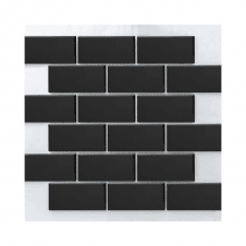Gloss Black Bond Tiles 4.5cm X 9.5cm Wall & Floor Tile