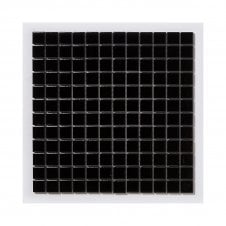 Gloss Black Small Square 30cm x 30cm Toto Mosaic