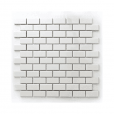 Gloss White Bond Tiles 2.3cm x 4.8cm Mosaic Wall & Floor Tile