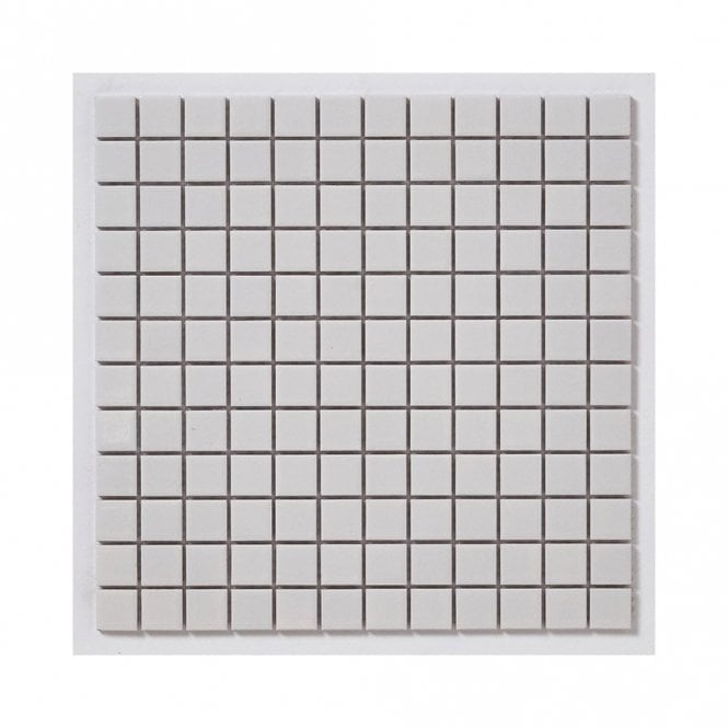 Gloss White Small Square 30cm x 30cm Toto Mosaic