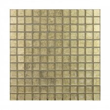Gold Leaf 30cm x 30cm (2.3cm x 2.3cm) Mosaic Wall Tile