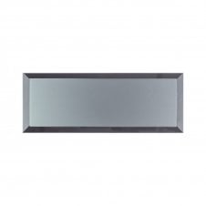 Grey Frosted Mirror 7.5cm x 20cm Wall Tile