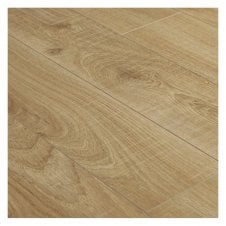 Natural Light Oak Plank Gloss Laminate 138cm x 19.3cm x 8mm (2.131m2 Box) SOLD PER PACK