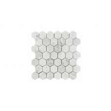 Hexagon Staturio Matt (5.1cm x 5.1cm) 30cm x 28cm Mosaic Tile