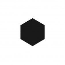 Hexatile Matt Black 17.5cm x 20cm Wall & Floor Tile