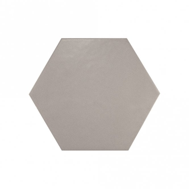 Hexatile Matt Grey 17.5cm x 20cm Wall & Floor Tile