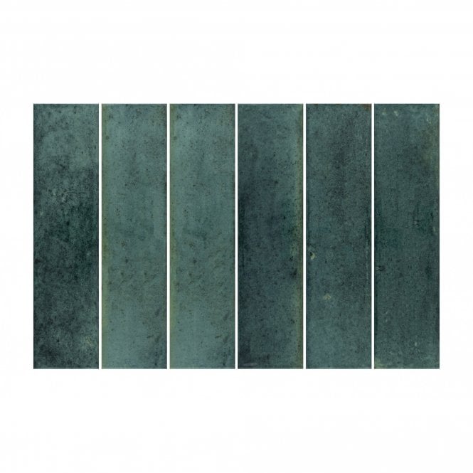Hope Green 7.5cm x 30cm Wall Tile