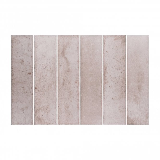 Hope Pink 7.5cm x 30cm Wall Tile