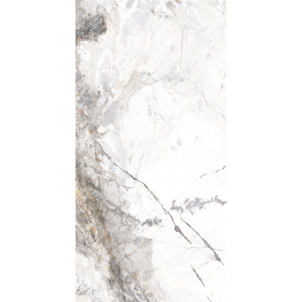 Invisible Marble Matt Porcelain 30cm x 60cm Wall & Floor Tile - Marble ...