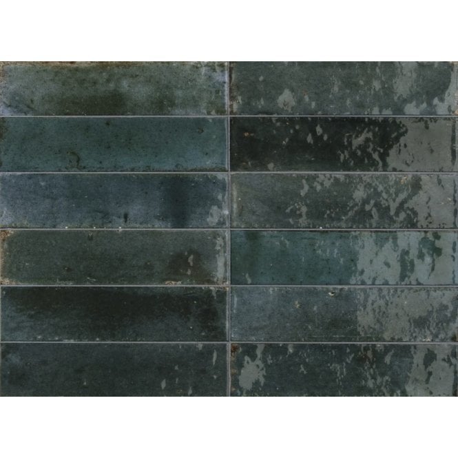 Italian Design Lume Blue 6cm x 24cm Wall & Floor Tile