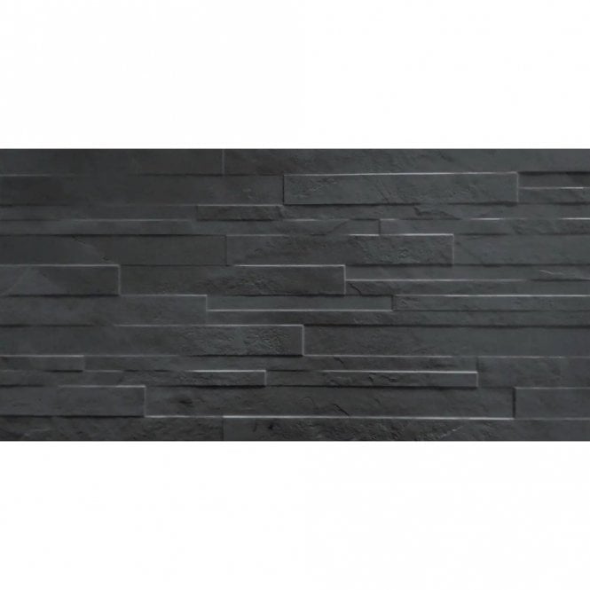 Italian Design Ocean Slate Abyss Muretto 30cm x 60cm Wall & Floor Tile