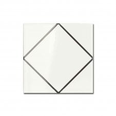 Kenzo Decor Diamond Black 15cm x 15cm Wall Tile