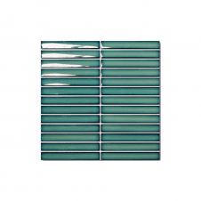 Kit Kat Fairytale Teal Green 29.9cm x 29.6cm Mosaic Tile