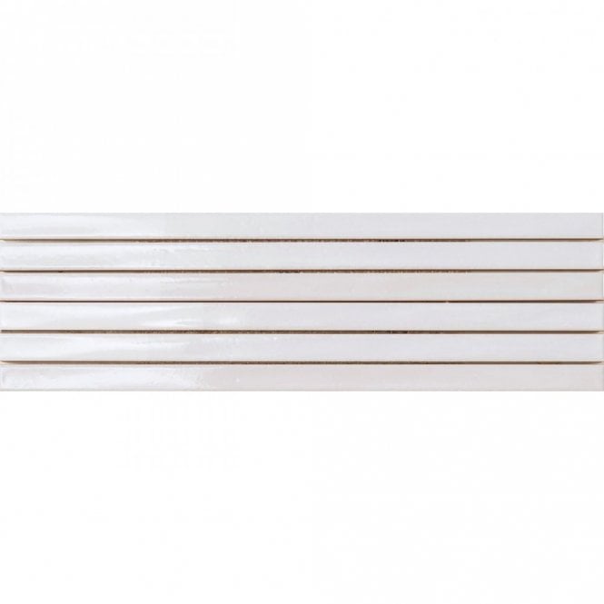 Kit Kat Long Blanco (2cm x 45cm) 13cm x 45cm Mosaic Tile