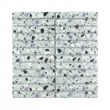 Kit Kat Terrazzo Mint 30cm x 29.6cm Mosaic Tile