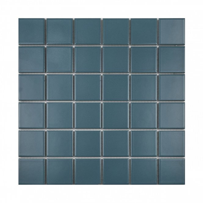 La Maison Peacock 30.6cm x 30.6cm (4.8cm x 4.8cm) Square Mosaic Tile