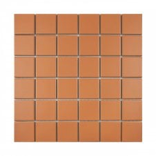 La Maison Tangerine 30.6cm x 30.6cm (4.8cm x 4.8cm) Square Mosaic Tile