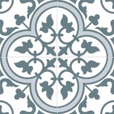 Ledbury Marina Blue 45cm x 45cm Wall & Floor Tile