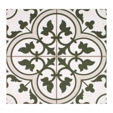 Ledbury Olive Green 45cm x 45cm Wall & Floor Tile