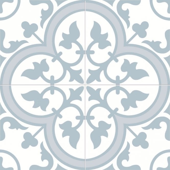 Ledbury Powder Blue 45cm x 45cm Wall & Floor Tile