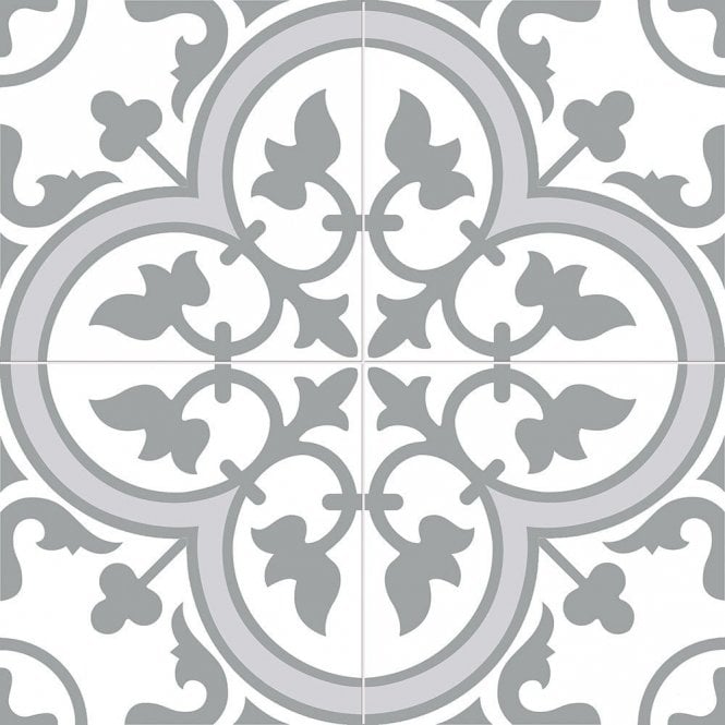 Ledbury Slate Grey 45cm x 45cm Wall & Floor Tile