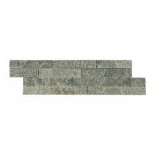 Ledgestone Grey Quartz 10cm x 36cm Wall Tile